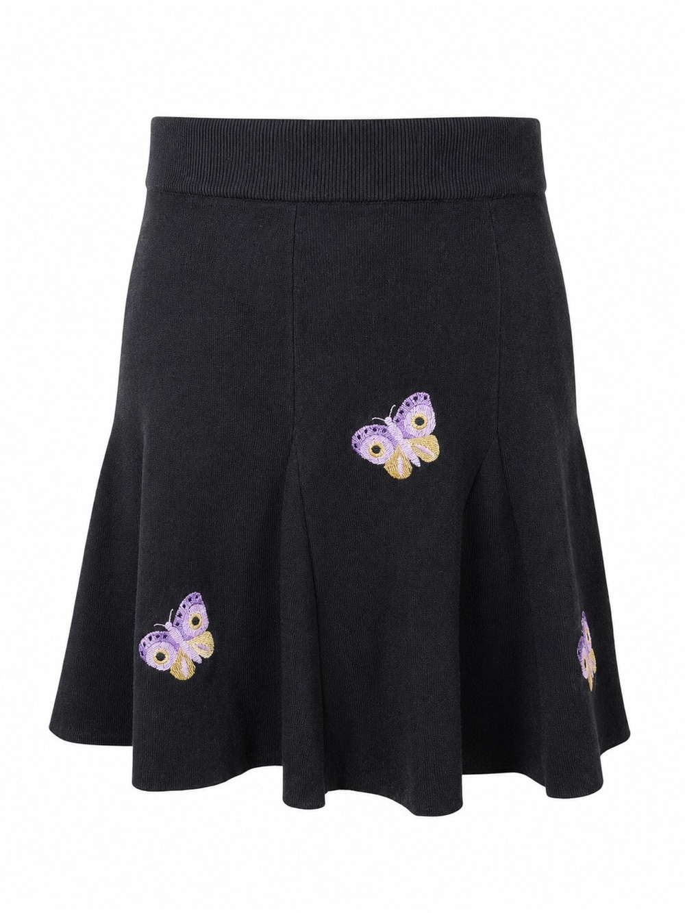 Autumn Adeigbo Butterfly Knit Skater Skirt Whimsygoth Coquette Fairycore Medium